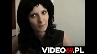 Rusia jinis video-Sekretaris menehi bukkake ing hotel