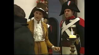 Napoléon, sa deuxième épouse jolie blonde Maria Louisa est introduit dans une auberge,